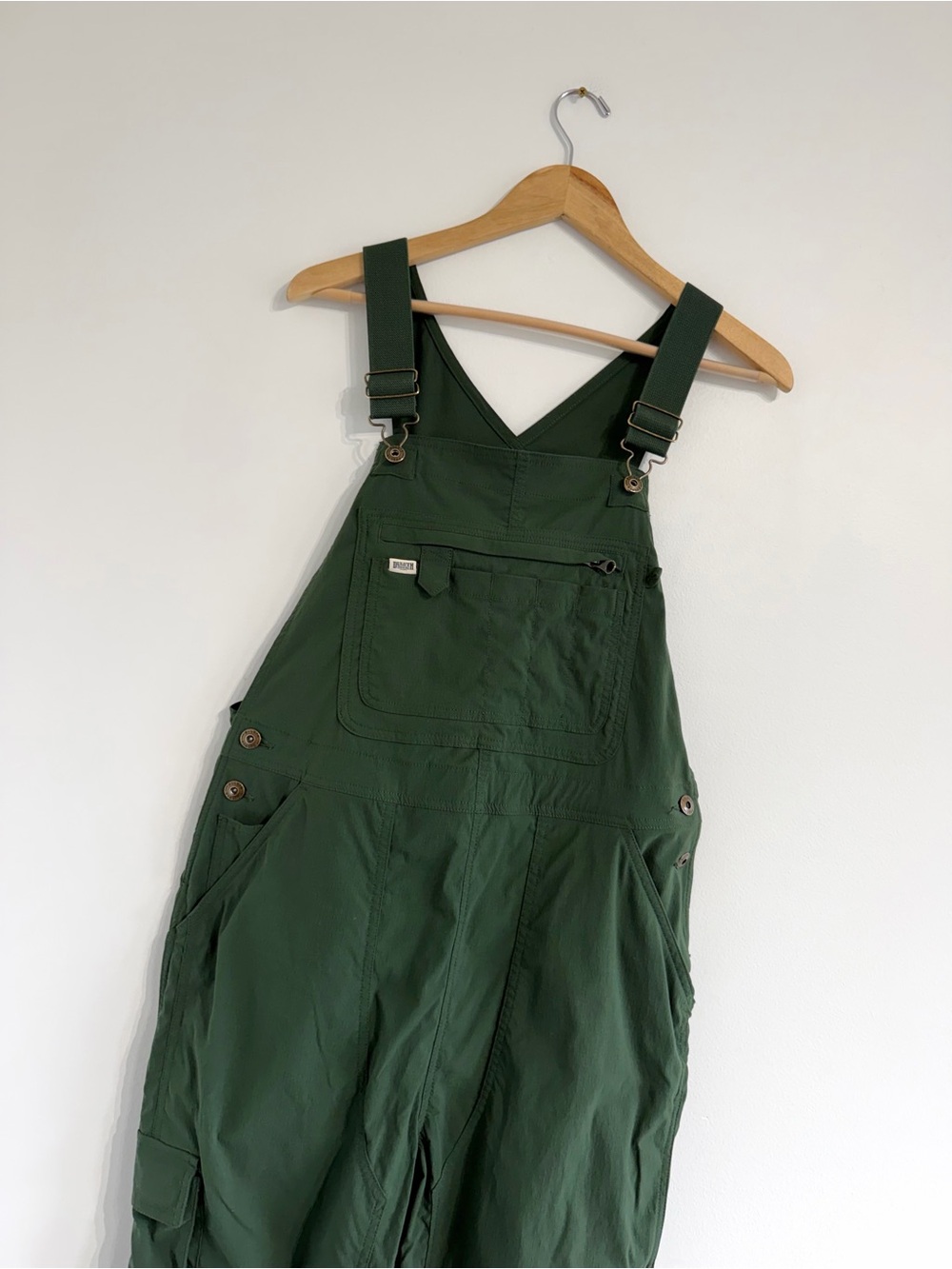 Duluth Heirloom Gardening Bib Overalls multicolor garden green - Picture 3 of 9